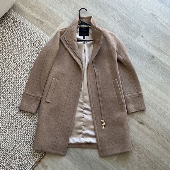 J. Crew Cocoon Coat in Italian Stadium-Cloth - Picture 4 of 5